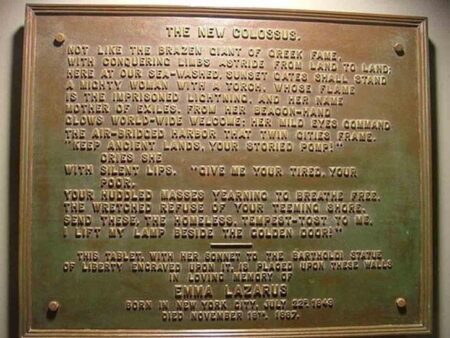 The Story Behind the Poem on the Statue of Liberty – The Atlantic