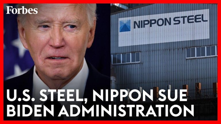 U.S. Steel and Nippon Sue Biden Over Decision to Block Merger – The New York Times