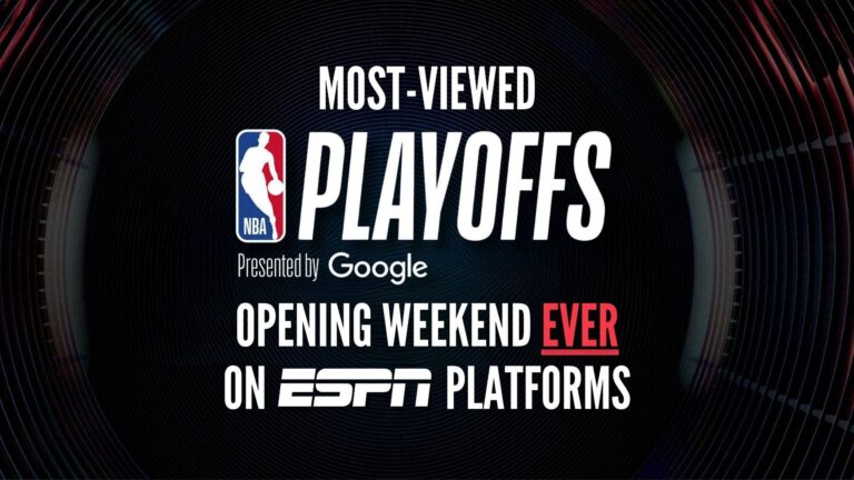 NBA Playoffs second-most watched in 11 years entering final four – Sports Media Watch