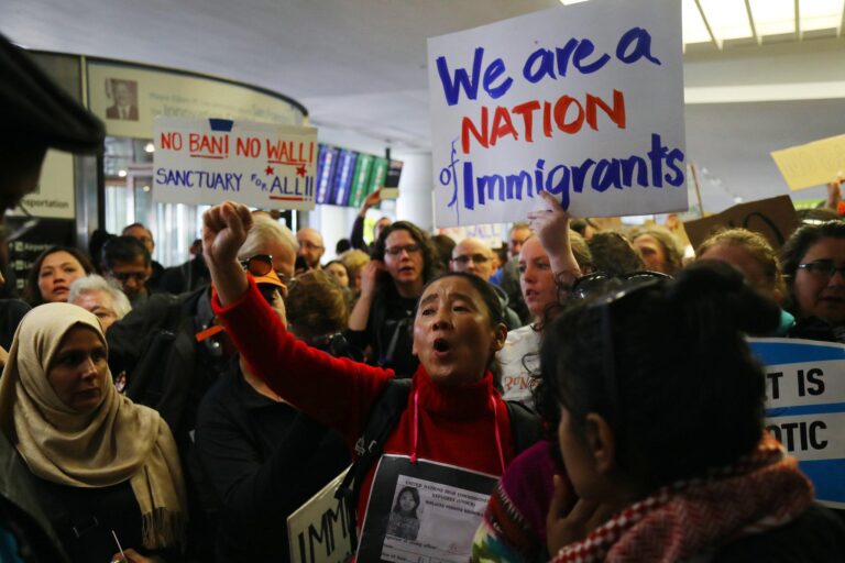 Protest in New York City after Trump’s travel ban takes effect amid Los Angeles ICE enforcement and raids – ABC7 New York
