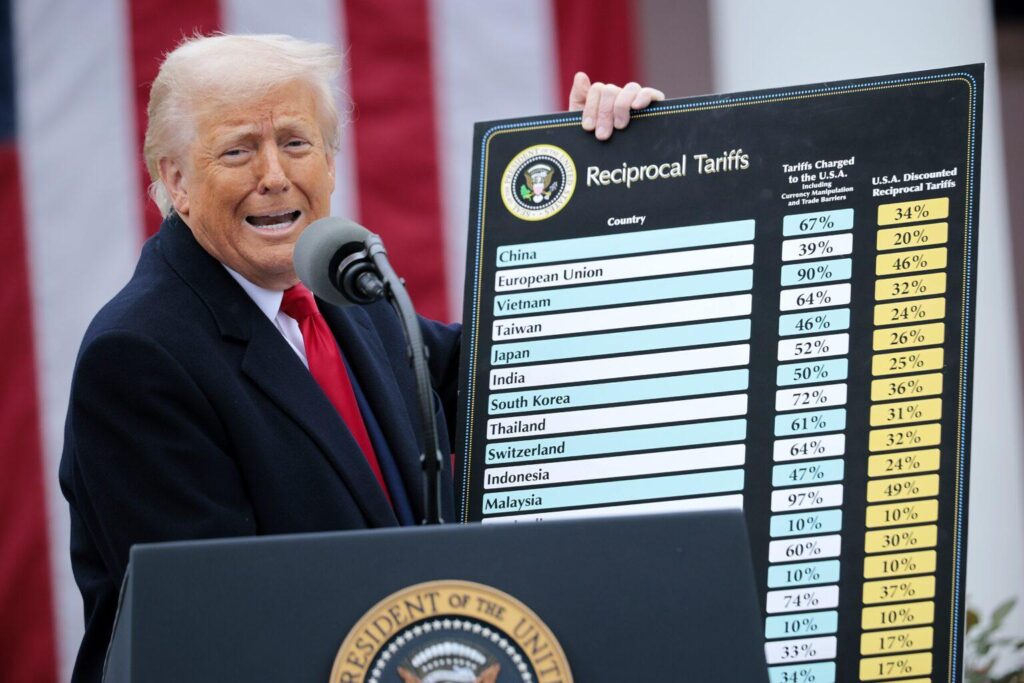 Trump’s Trade War Escalates as China Retaliates With 34% Tariffs – The New York Times