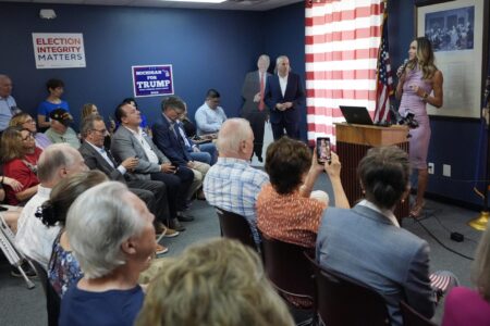 Warned Off Meeting Voters, Republicans Who Do Confront Anger and Unease – The New York Times