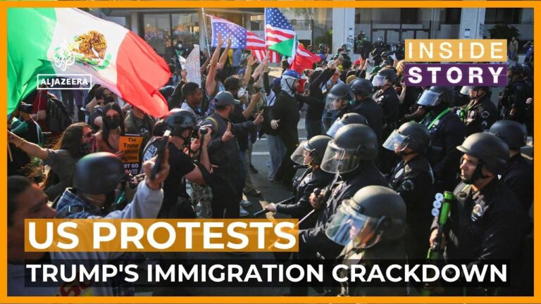 Protests across US as anger grows over Trump’s immigration crackdown – The Guardian