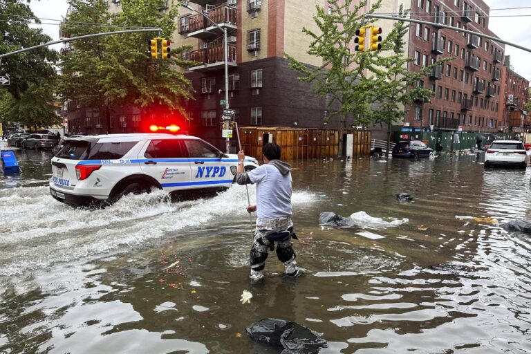 Flash flooding hits NYC and New Jersey declares state of emergency as storms soak Northeast – The Independent