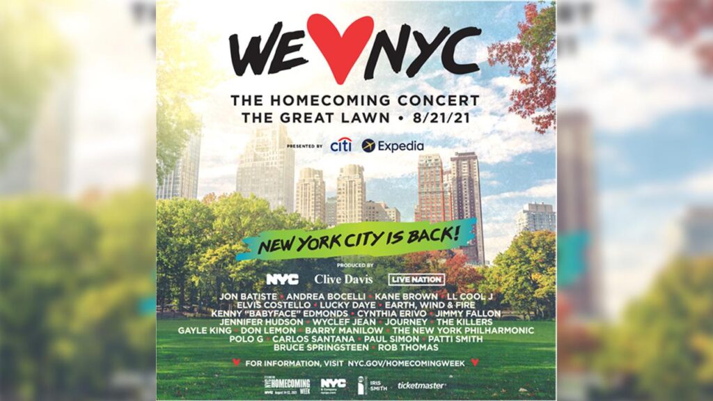 A Recovery for All of Us: NYC Homecoming Week Kicks Off – NYC.gov