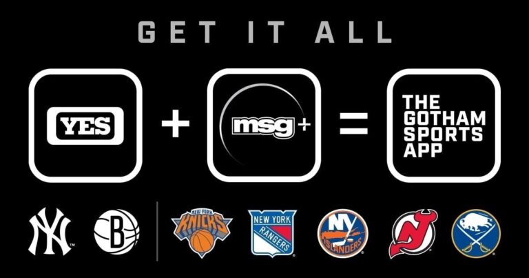 YES Network and MSG Networks launch Gotham Sports local streaming app – SportsPro