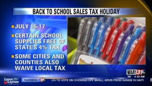 5 states have school supply sales tax holidays this week. See the full list. – USA Today