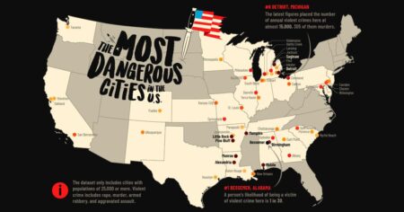 The geography of crime in four U.S. cities: Perceptions and reality – Brookings