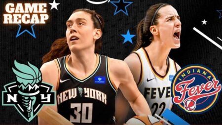 Fever vs. Liberty highlights: New York crushes Indiana team missing Caitlin Clark again – USA Today