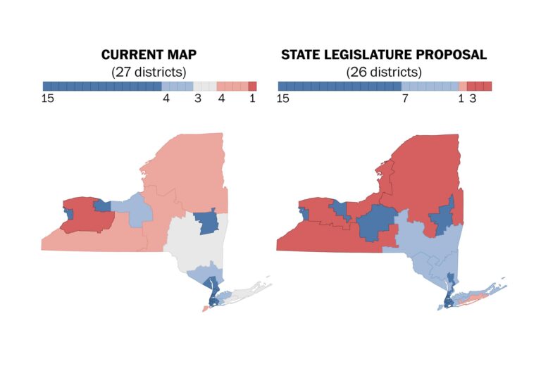 In Fight for House, New York May Follow Texas in Redrawing Maps – The New York Times
