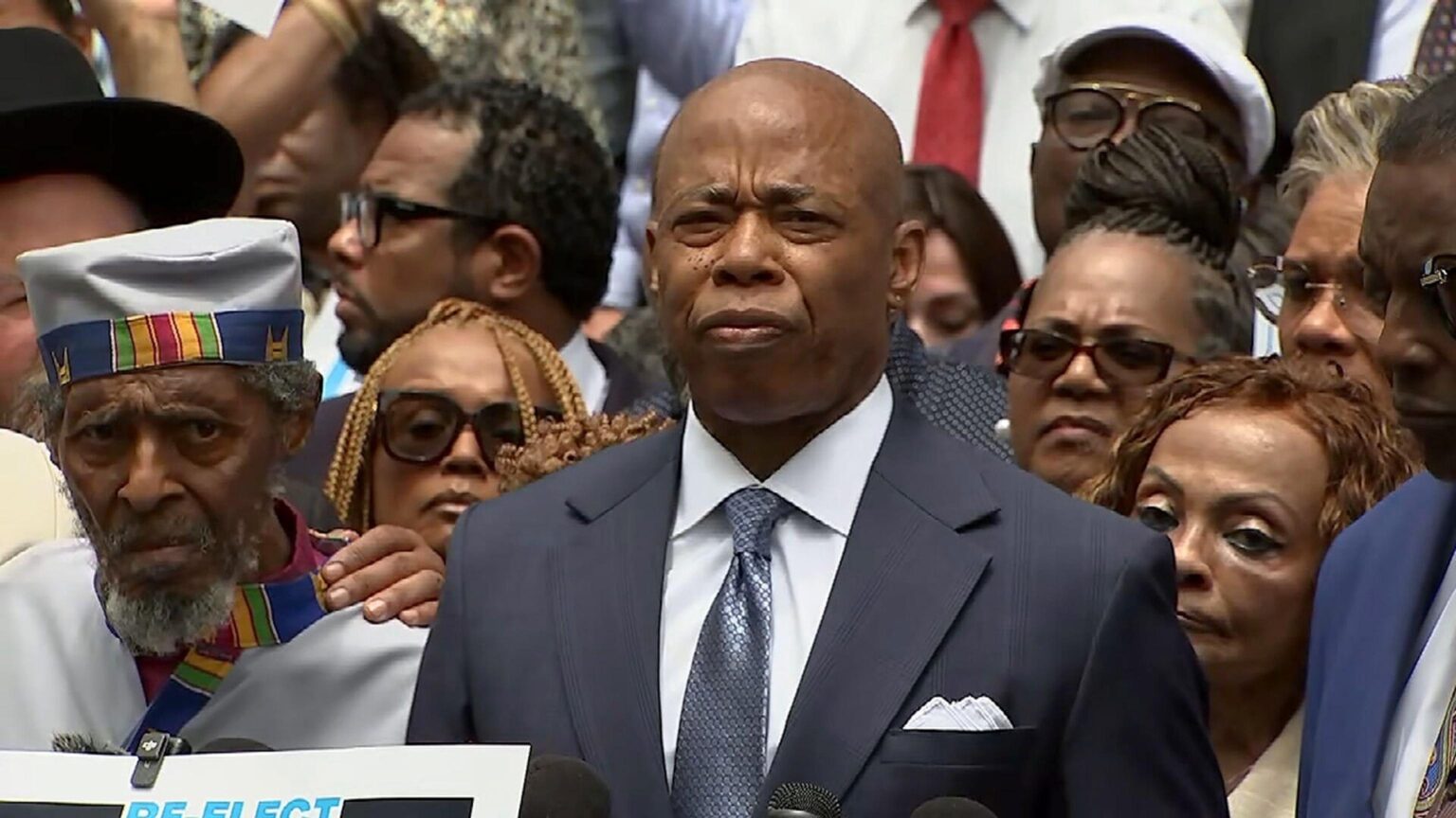 New York: Adams launches re-election bid after Mamdani’s surprise primary showing | Eric Adams – The Guardian