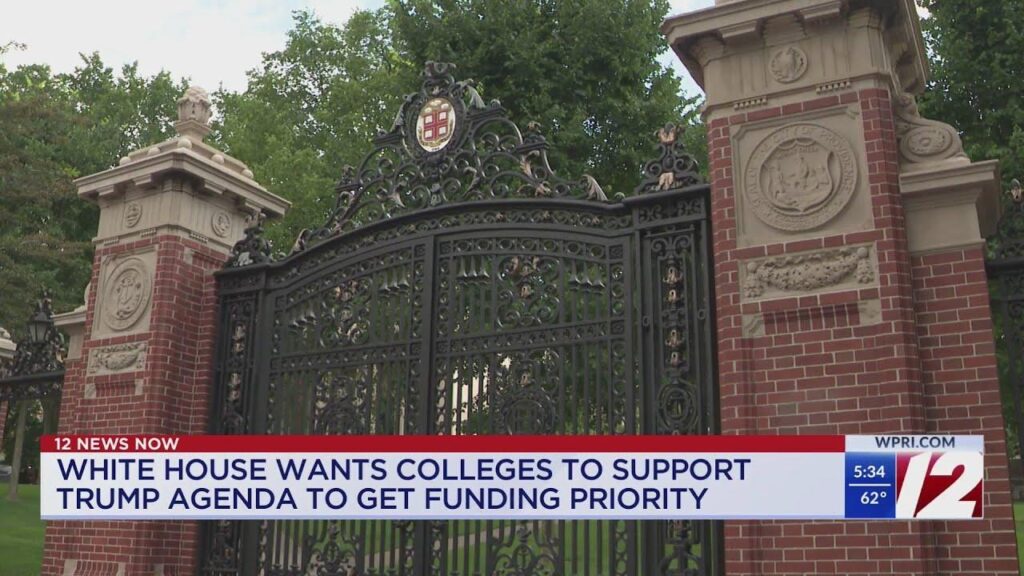 White House pushes colleges to commit to Trump agenda to boost access to federal funds – USA Today