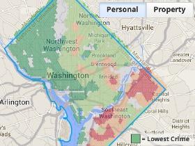 Map Shows How DC Crime Rates Compare to US States – Newsweek