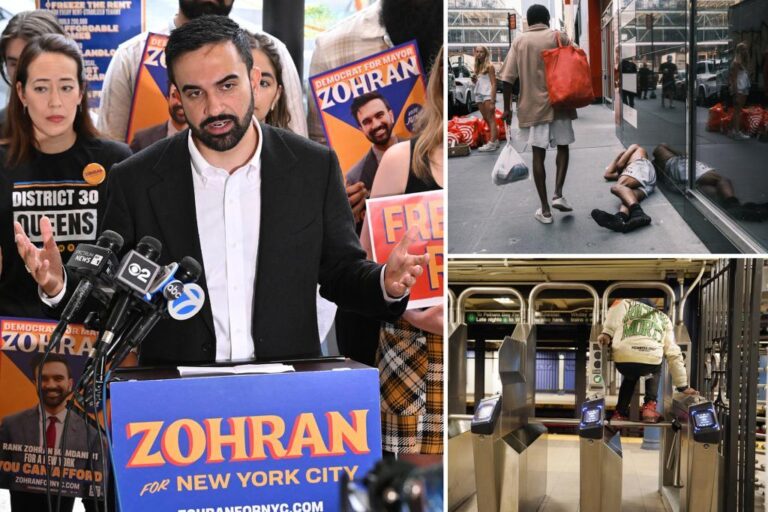 Electing Zohran Mamdani NYC mayor would spur huge cop exodus, rising crime straight out of ‘Gotham City’: cops – New York Post