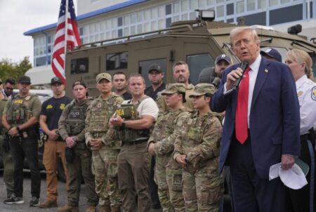 Trump Pledges to Send Federal Forces Beyond the National Guard to U.S. Cities Trump Says He Is Prepared to Send ‘More Than the National Guard’ Into U.S. Cities – The New York Times